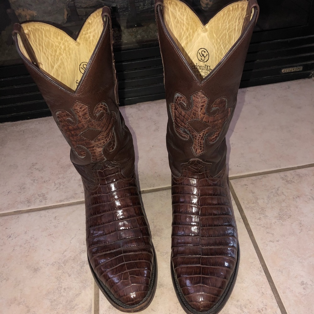 Mens Alligator Boots